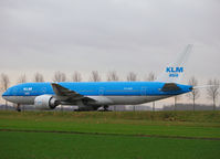 PH-BQK @ AMS - Taxi from runway 18R to the gate of Schiphol Airport - by Willem Göebel