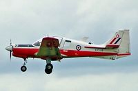 G-TDOG @ EGBP - Scottish Aviation SA.120 T.1 Bulldog [BH120/230] Kemble~G 02/07/2005 - by Ray Barber