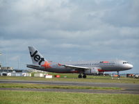 VH-VQS @ NZAA - landing at NZAA - by magnaman