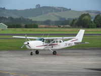 ZK-MDZ @ NZAR - at Ardmore outside hangar - by magnaman