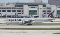 A7-BBH @ MIA - Qatar 777-200LR - by Florida Metal
