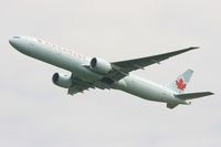 C-FIUR @ LFPG - Air Canada Boeing 777-333ER, Take off rwy 27L, Roissy Charles De Gaulle airport (LFPG-CDG) - by Yves-Q