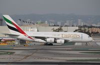 A6-EEP @ KLAX - Airbus A380-800 - by Mark Pasqualino