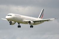 F-GTAH @ LFRB - Airbus A321-211, Short approach rwy 25L, Brest-Bretagne airport (LFRB-BES) - by Yves-Q