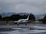 N717JG @ KSMO - N717JG departing from RWY 21 - by Torsten Hoff