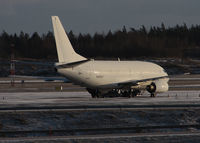 N828DG @ ESSA - Parked at ramp M. Ferried 22-23/12 GYR-BGR-KEF-ARN, on delivery to? - by Anders Nilsson