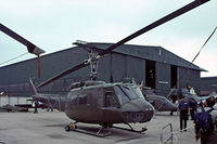 AE-422 @ EGDY - Bell UH-1H Iroquois [13844] (Argentine Air Force) RNAS Yeovilton~G 31/07/1982. From a slide. - by Ray Barber
