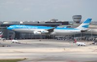 LV-CSF @ MIA - Aerolineas Argentinas - by Florida Metal