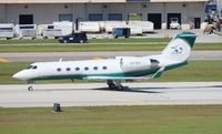 N37WH @ FLL - Gulfstream IV - by Florida Metal