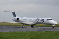 PH-DND @ EGSH - Denim, ERJ 145, just landed at Norwich. - by Graham Reeve