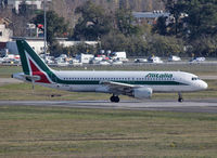 EI-DSI @ LFBO - Lining up rwy 14L for departure... - by Shunn311