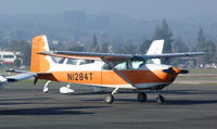 N1284T @ CCR - Visitor on New Year's Day. - by Bill Larkins