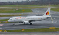 EC-LUD @ EDDL - Iberia Express, is here taxiing to the gate at Düsseldorf Int'l(EDDL) - by A. Gendorf