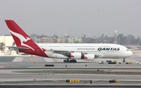 VH-OQI @ KLAX - Airbus A380-800 - by Mark Pasqualino