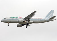 EI-DSA @ LFBO - Landing rwy 32L in Muoviamo chi muove l'Italia special cs - by Shunn311