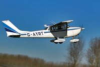 G-AYRT @ EGBR - Departure - by glider