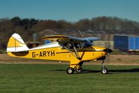 G-AYRT @ EGBR - Looking good in the winter sunshine - by glider