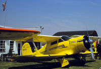 N15846 @ TEB - Beechcraft Model 17 Staggerwing N15846 at Teterboro Air Show, July 1971 - by Mike Boland