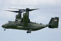168284 @ LFRB - Presidential USMC Bell-Boing MV-22B Osprey (Code 02-cn D0201) on final to Rwy 25L Brest-Bretagne airport (LFRB-BES) - D Day commemoration with secretary of state John Kerry - by Yves-Q