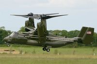 168289 @ LFRB - Presidential USMC Bell-Boing MV-22B Osprey (Code 03-cn D0206) on final to Rwy 25L Brest-Bretagne airport (LFRB-BES) - D Day commemoration with secretary of state John Kerry - by Yves-Q