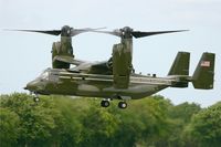 168306 @ LFRB - Presidential USMC Bell-Boing MV-22B Osprey (Code 07-cn D0223) on final to Rwy 25L Brest-Bretagne airport (LFRB-BES) - D Day commemoration with secretary of state John Kerry - by Yves-Q