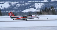 N883EA @ CYXY - First photo of N883EA with its new Ravn livery, as it passed through Whitehorse, Yukon. - by Murray Lundberg