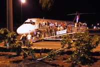 N487HA @ KOA - Night departure at Kona - by metricbolt