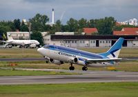 ES-ABL @ EDDT - For years it seems to be the only estonian aircraft that´s serving route TLL-TXL...... - by Holger Zengler