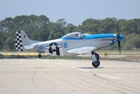N151FT @ EVB - P-51D Lady B - by Florida Metal