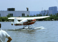 N7072D @ 2N7 - PA-18-150 Super Cub N7072D cn 185553 at Little Ferry SPB in New Jersey, Jul 1972 - by Mike Boland