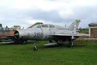 3156 @ LZPP - Mikoyan-Gurevich MiG-21UM Fishbed [516931056] (Slovak Air Force) Piestany~OM 11/09/2007 - by Ray Barber