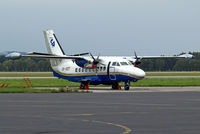 OK-WDT @ LKMT - Let L-410 UVPE Turbolet [912615] (Silver Air) Ostrava-Mosnov~OK 10/09/2007 - by Ray Barber