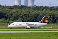 D-AEWE @ EDDL - BAe 146-200 [E2077] (Eurowings/Lufthansa Regional) Dusseldorf~D 15/09/2007 - by Ray Barber