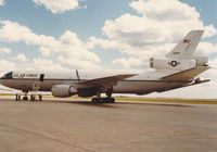 82-0193 @ CYMJ - Photo shows KC-10A Extender on display at the annual airshow at Canadian Forces Base Moose Jaw, Saskatchewan, Canada in 1986. - by Alf Adams