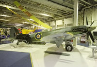 PK724 - Preserved inside London - RAF Hendon Museum - by Shunn311