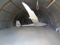 ZK-GFR @ NZDY - inside hangar at Drury - by magnaman