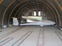 ZK-GPV @ NZDY - in hangar by runway - by magnaman