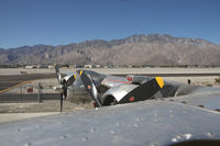 N2871G @ KPSP - A view on the engines... and the Palm Springs airport - by olivier Cortot