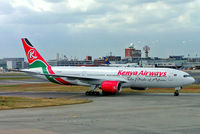5Y-KQT @ EGLL - Boeing 777-2U8ER [33682] (Kenya Airways) Heathrow~G 15/06/2005 - by Ray Barber