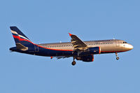 VQ-BAX @ EGLL - Airbus A320-214 [3778] (Aeroflot Russian Airlines) Home~G 03/08/2013. On approach 27L. - by Ray Barber