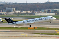 D-AGPK @ LSZH - Fokker F-100 [11313] (Contact Air) Zurich~HB 05/04/2009 - by Ray Barber