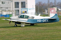 HB-DEK @ LSZR - Mooney M.20C Mk.21 [2594] Altenrhein~HB 05/04/2009 - by Ray Barber