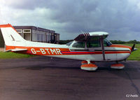 G-BTMR @ EGNC - Pictured on the apron at Carlisle in July 1993 - by Clive Pattle