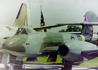 EE549 @ EGWC - Shot in 1991 when the aircraft was on external display at the RAF Museum at Cosford, prior to its long term loan to the Tangmere museum - by Clive Pattle