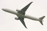 F-GSQD @ LFPG - Boeing 777-328 (ER), Take off rwy 27L, Roissy Charles De Gaulle airport (LFPG-CDG) - by Yves-Q