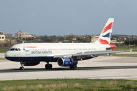 G-TTOE @ LMML - A320 G-TTOE British Airways - by Raymond Zammit
