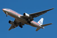 N761AJ @ EGLL - Boeing 777-223ER [31478] (American Airlines) Home~G 01/03/2010. On approach 27R. - by Ray Barber