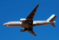 N761AJ @ EGLL - Boeing 777-223ER [31478] (American Airlines) Home~G 01/03/2010. On approach 27R. - by Ray Barber