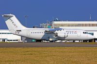 EI-RJC @ EGFF - Avro 146-RJ85, City Jet, London City based, previously G-6-333, N515XJ, G-CEHA, call sign City Ireland 387P, seen landing on runway 12 at EGFF, out of dublin.