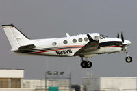 N95VB @ EGFF - C90GTI, Sleap based, previously N51091, seen departing runway 12 at EGFF, en-route to Sleap.